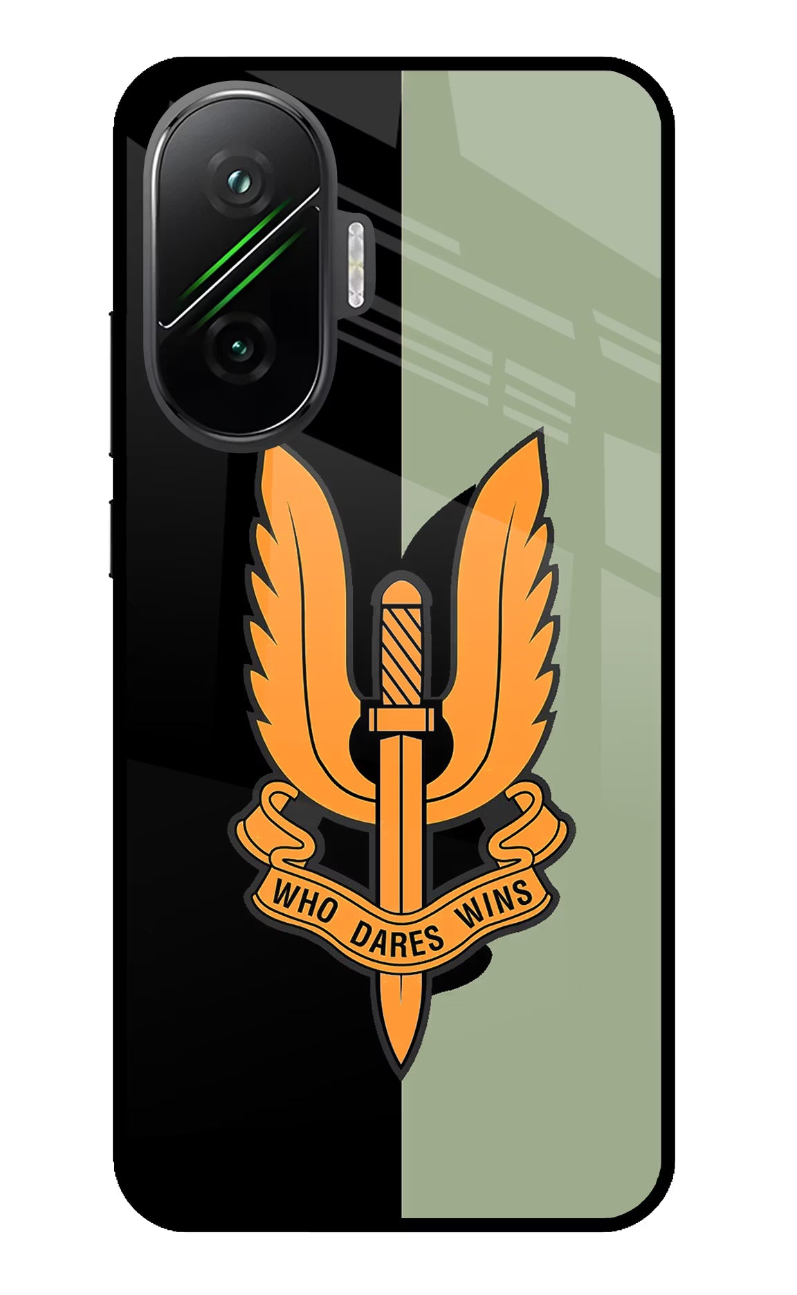 Balidan Logo Poco F7 5G Glass Case