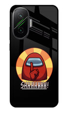 Among Us Shhh! Poco F7 5G Glass Case