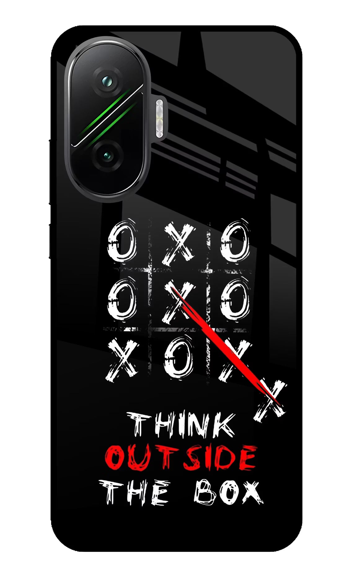 Think out of the BOX Poco F7 5G Glass Case