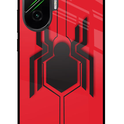 Spider Poco F7 5G Glass Case Back Cover by Casekaro
