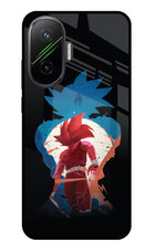 Goku Poco F7 5G Glass Case
