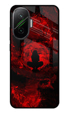 Itachi Uchiha Poco F7 5G Glass Case