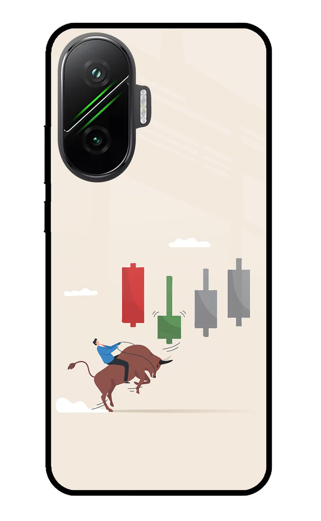 Bull Trading Momentum Poco F7 5G Glass Case