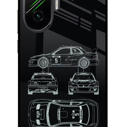 WRC'99 Poco F7 5G Glass Case