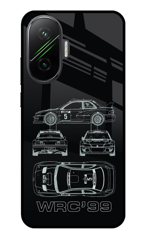 WRC'99 Poco F7 5G Glass Case