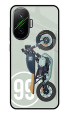 Classic Cafe Racer 99 Poco F7 5G Glass Case
