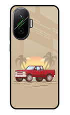 Desert Classic Drive Poco F7 5G Glass Case