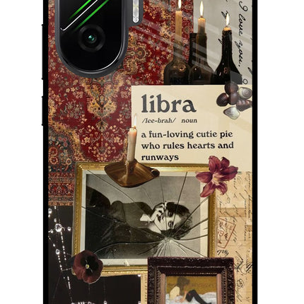 Libra Zodiac Poco F7 5G Glass Case