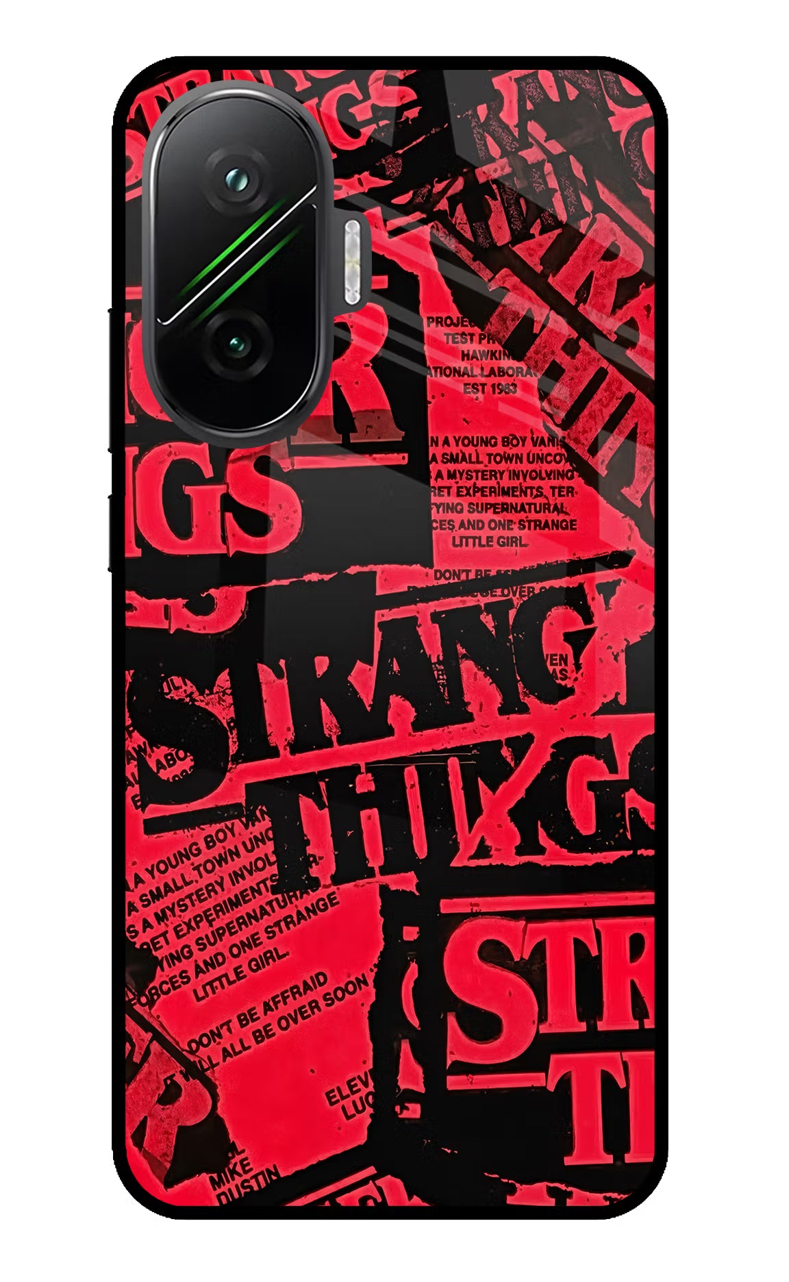 Ordinary Things Poco F7 5G Glass Case Back Cover by Casekaro