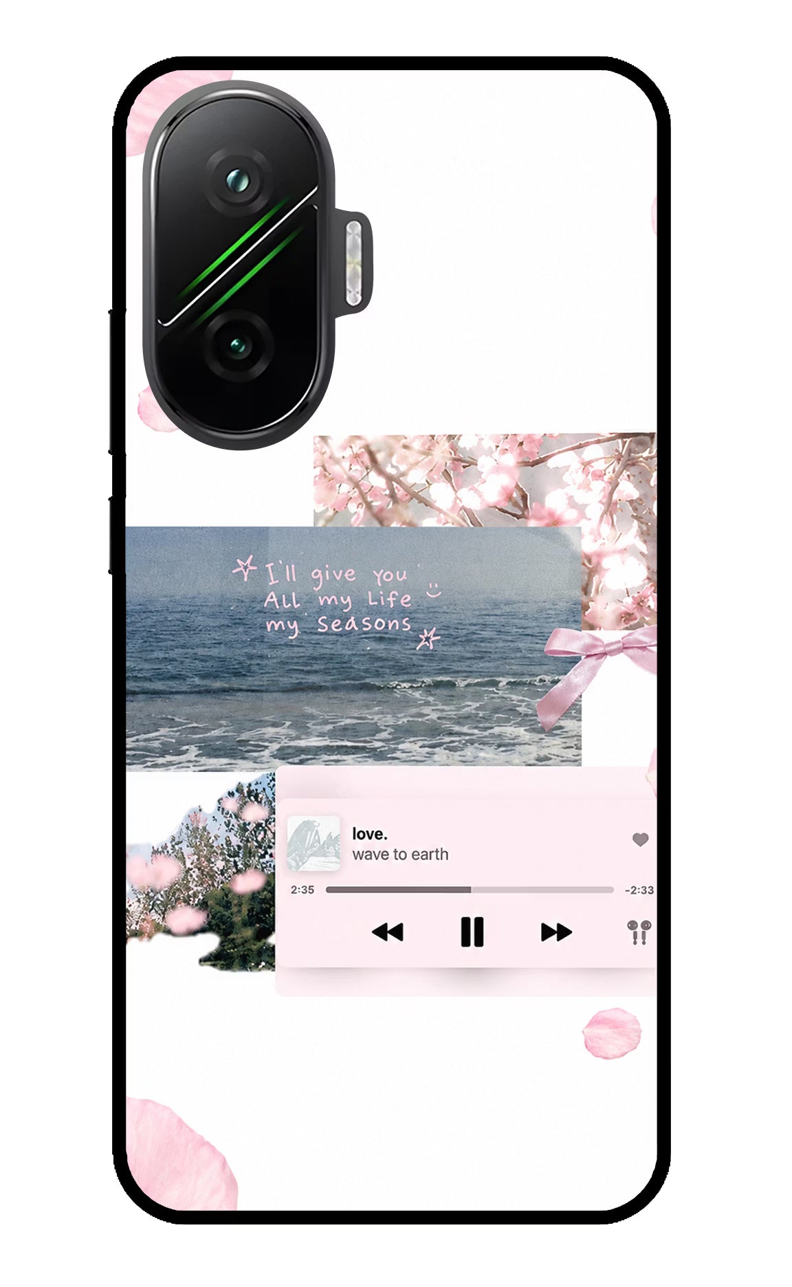 Wave to earth Poco F7 5G Glass Case