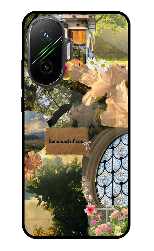 Rain Poco F7 5G Glass Case