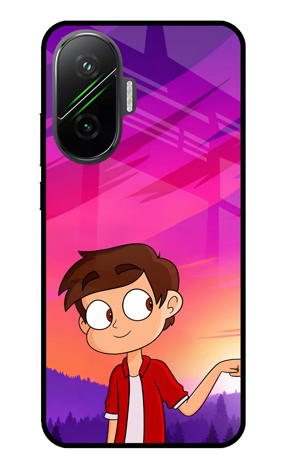 Marco Sunset Poco F7 5G Glass Case