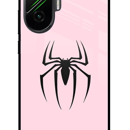 Peter Symbol Poco F7 5G Glass Case Back Cover by Casekaro