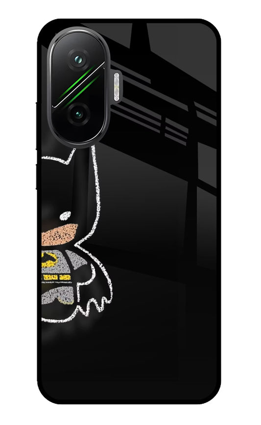Bat Kitty Poco F7 5G Glass Case