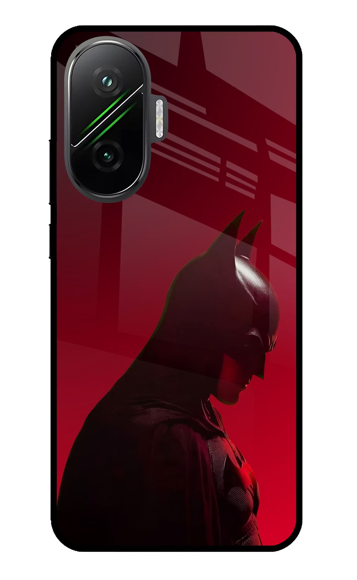 Dark Knight Poco F7 5G Glass Case
