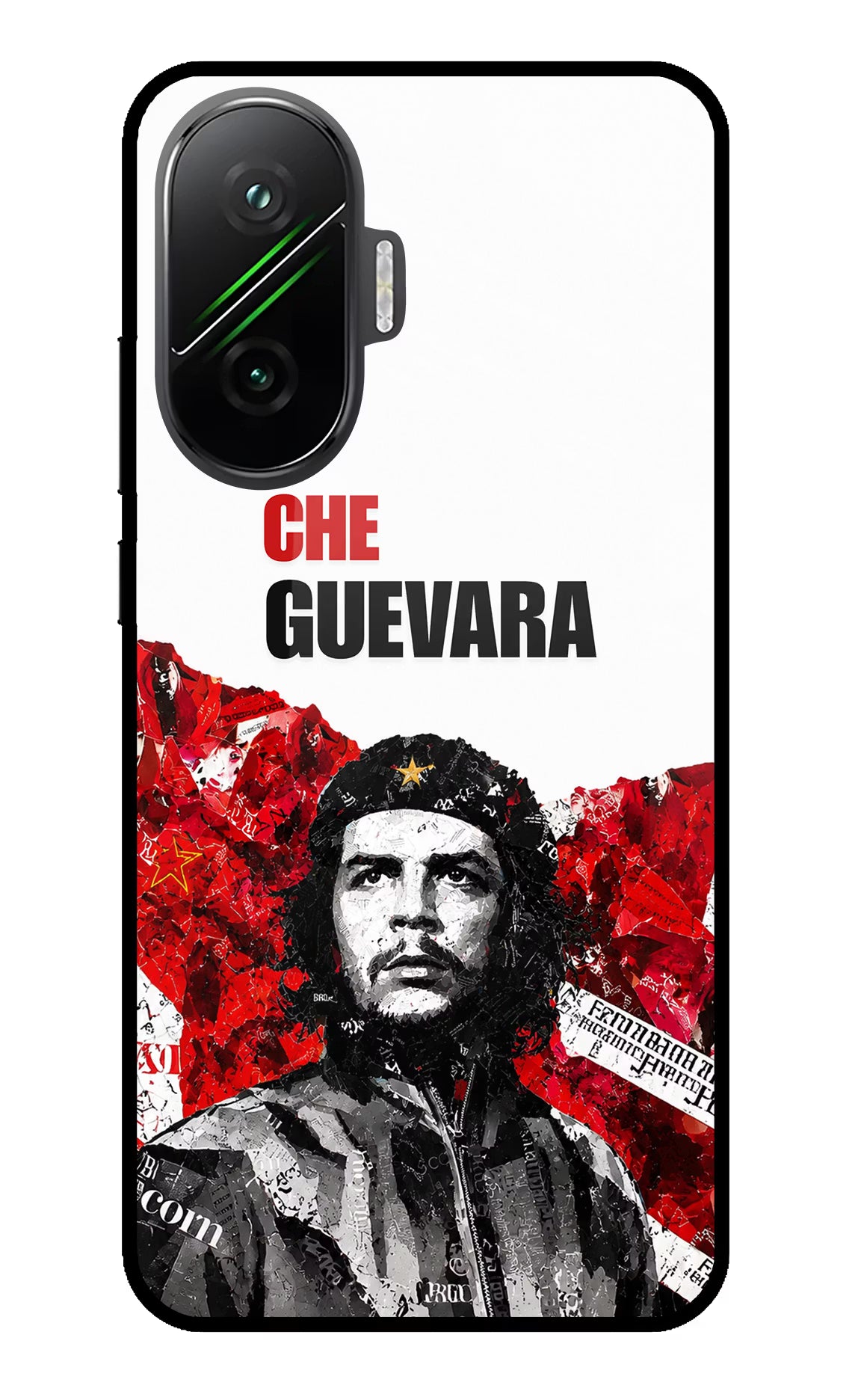 Che Guevara Revolution Poco F7 5G Glass Case