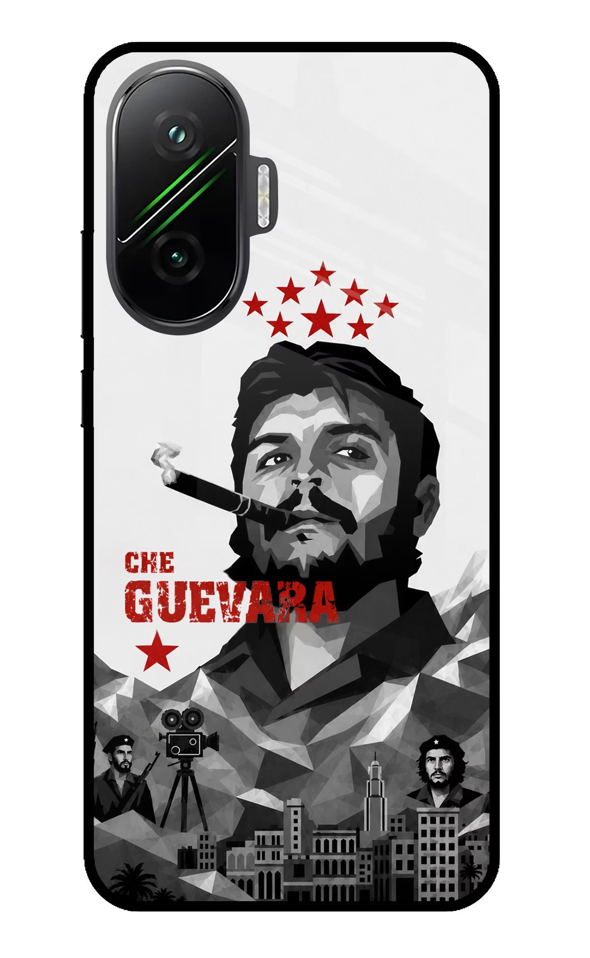 Che Guevara Iconic Poco F7 5G Glass Case