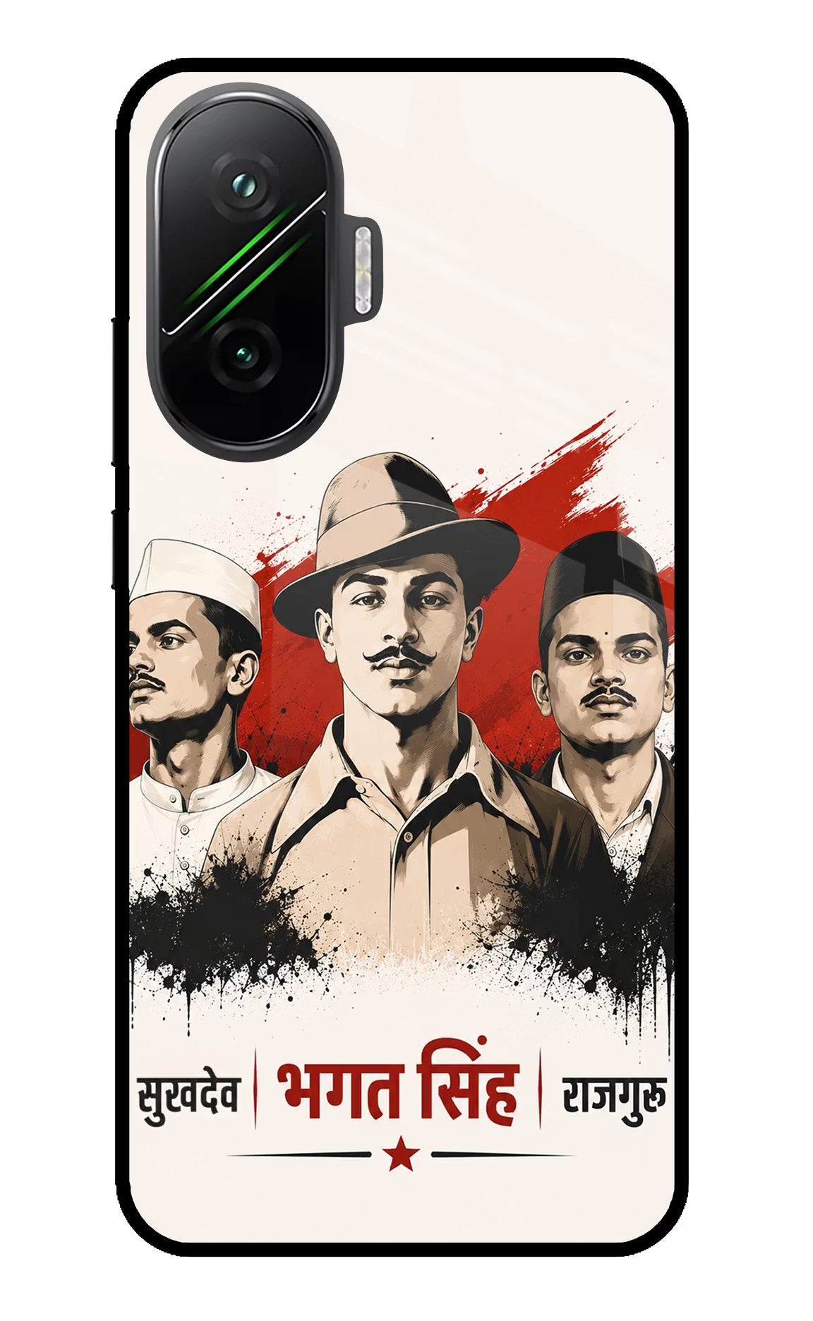Sardar Patel Iron Will Poco F7 5G Glass Case