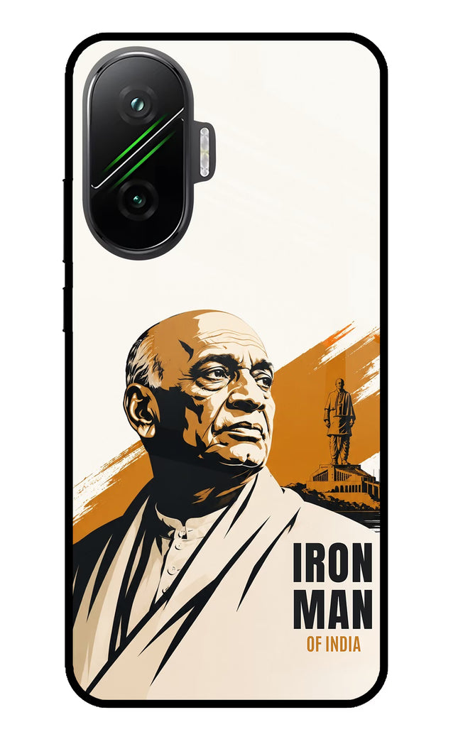 Sardar Patel Iron Will Poco F7 5G Glass Case