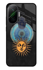 Divine Sun Poco F7 5G Glass Case