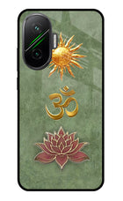 Om & Lotus Poco F7 5G Glass Case