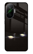 Silent Swans Poco F7 5G Glass Case