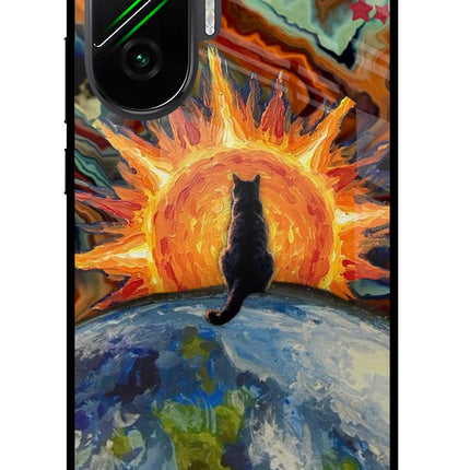Sunrise Beyond Poco F7 5G Glass Case