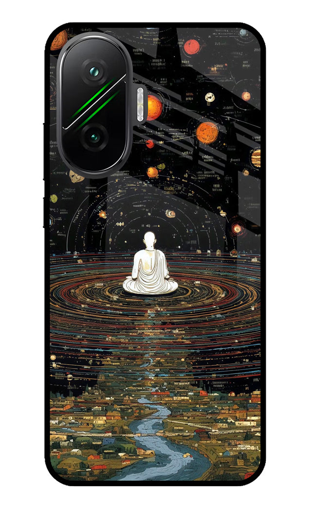 Space Monk Poco F7 5G Glass Case