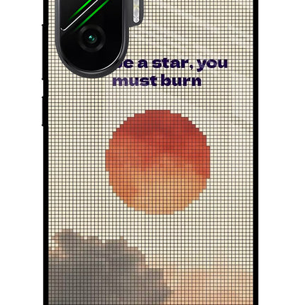 Pixel Sun Poco F7 5G Glass Case