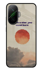 Pixel Sun Poco F7 5G Glass Case