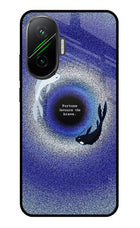 Dark Koi Poco F7 5G Glass Case