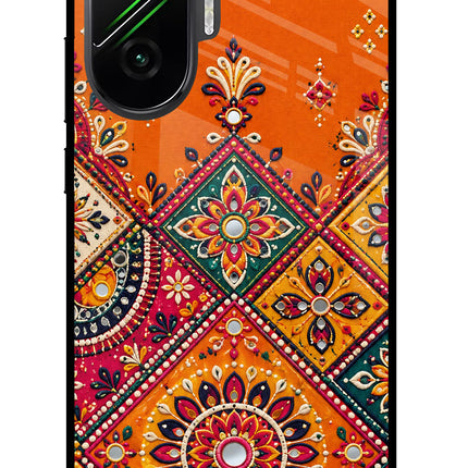 Kutch Glow Poco F7 5G Glass Case