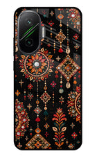 Boho Noir Poco F7 5G Glass Case