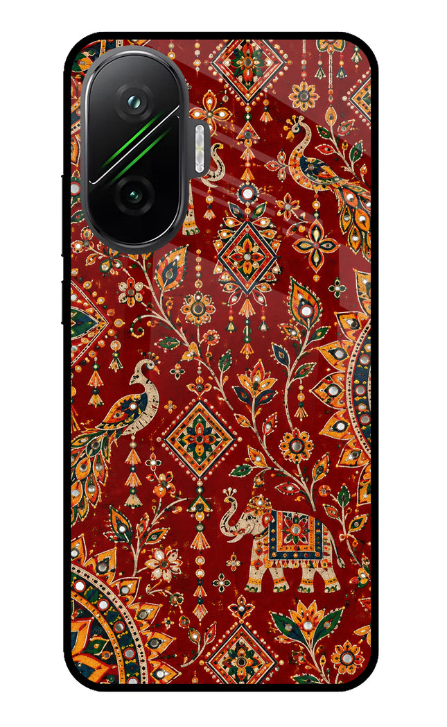 Laal Riwaaz Poco F7 5G Glass Case