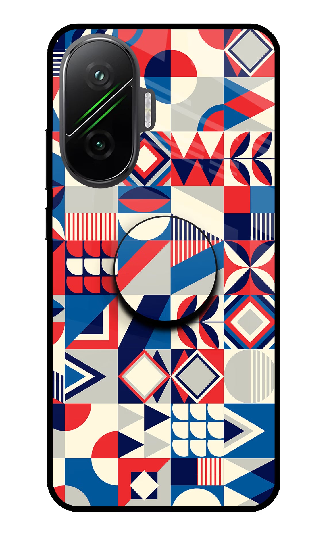 Colorful Pattern Poco F7 5G Pop Case by Casekaro