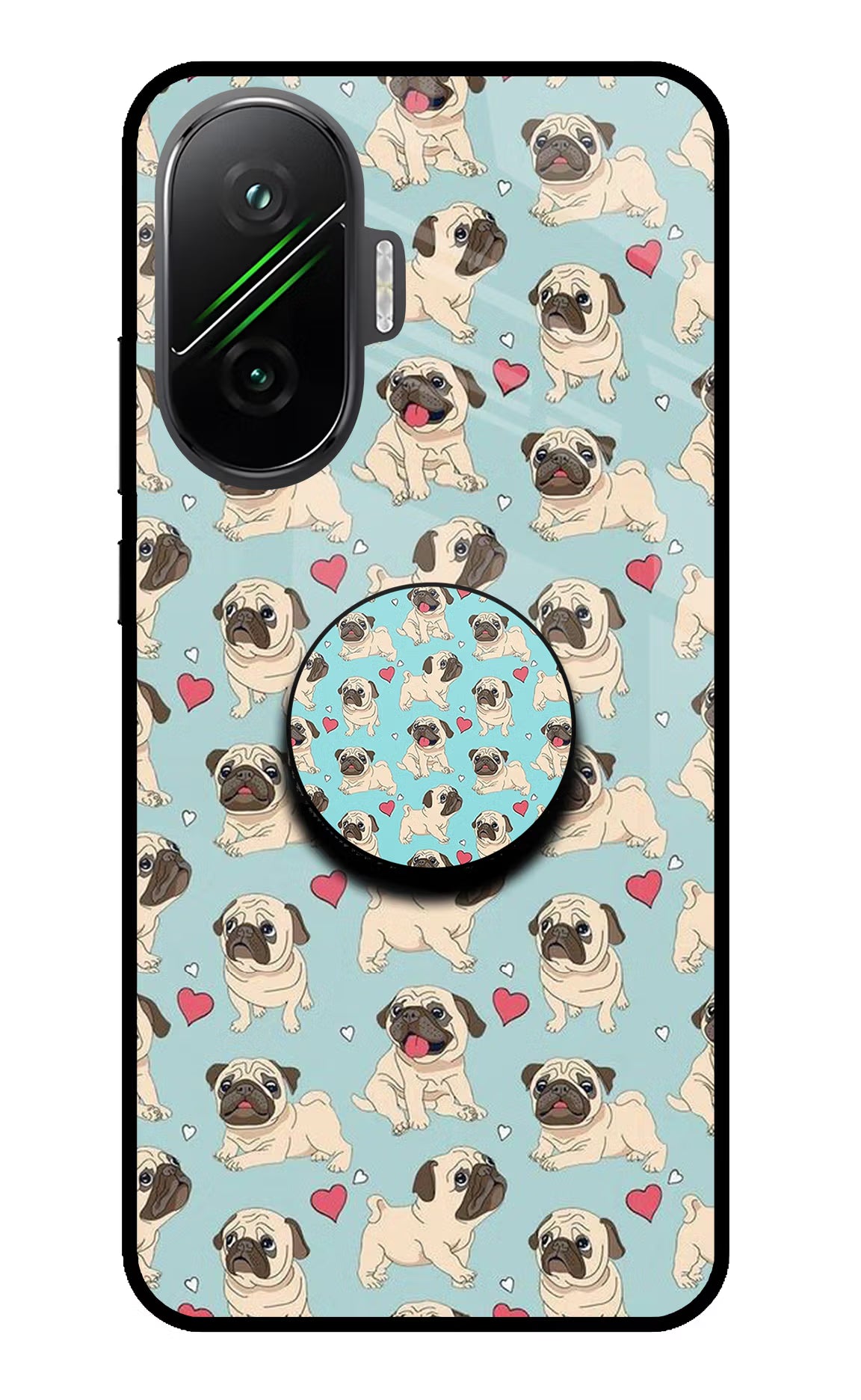 Pug Dog Poco F7 5G Pop Case by Casekaro