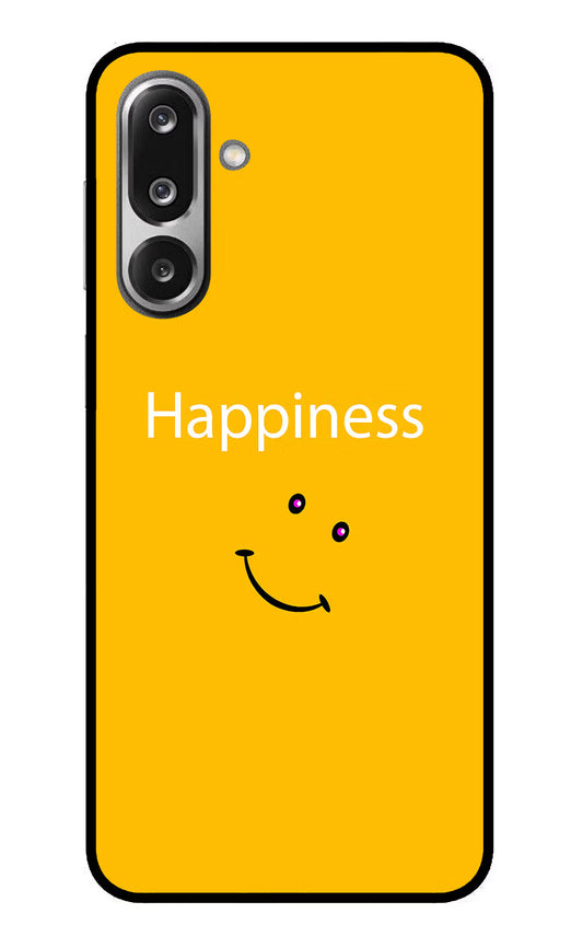 Happiness With Smiley Samsung F36 5G Glass Case