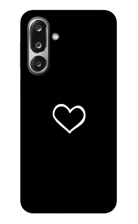 Heart Samsung F36 5G Glass Case