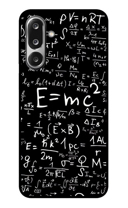 Physics Formula Samsung F36 5G Glass Case