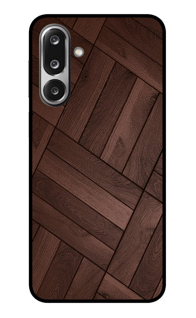 Wooden Texture Design Samsung F36 5G Glass Case Back Cover by Casekaro