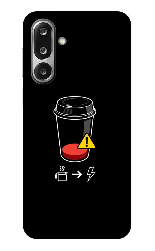 Coffee Samsung F36 5G Glass Case