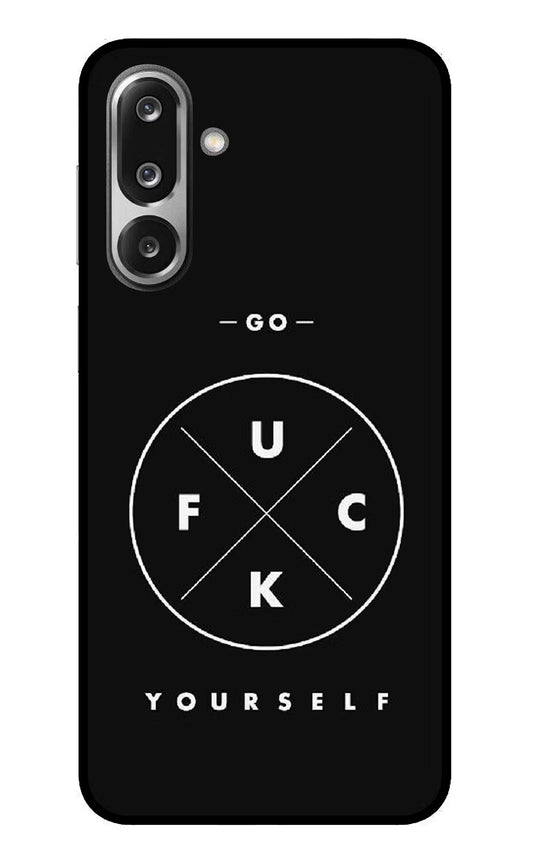 Go Fuck Yourself Samsung F36 5G Glass Case