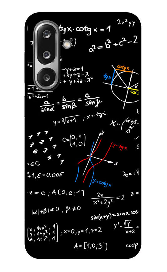 Mathematics Formula Samsung F36 5G Glass Case