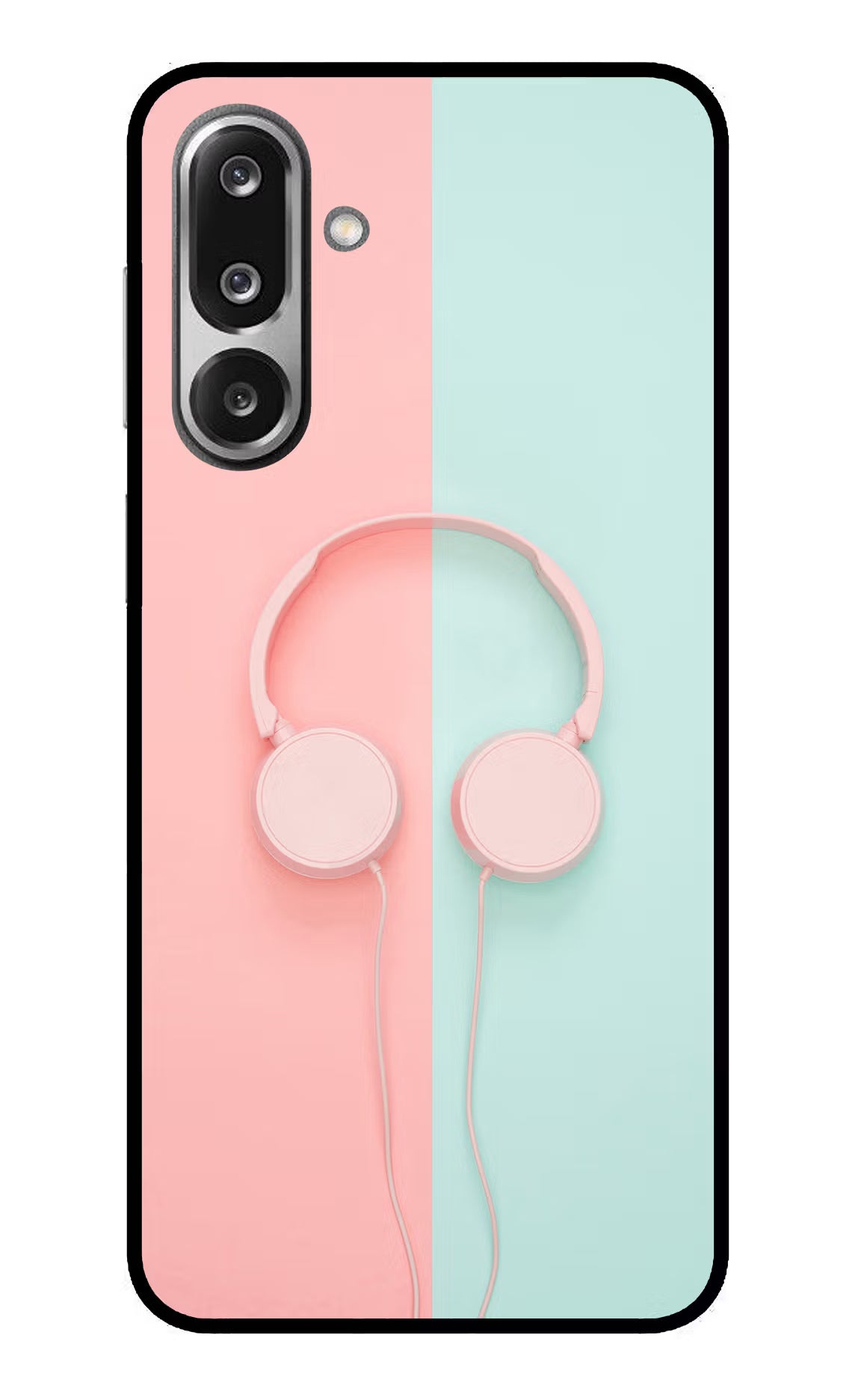 Music Lover Samsung F36 5G Glass Case Back Cover by Casekaro