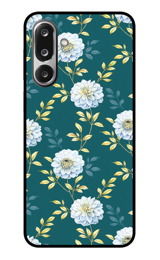 Flowers Samsung F36 5G Glass Case