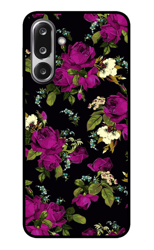 Flowers Samsung F36 5G Glass Case