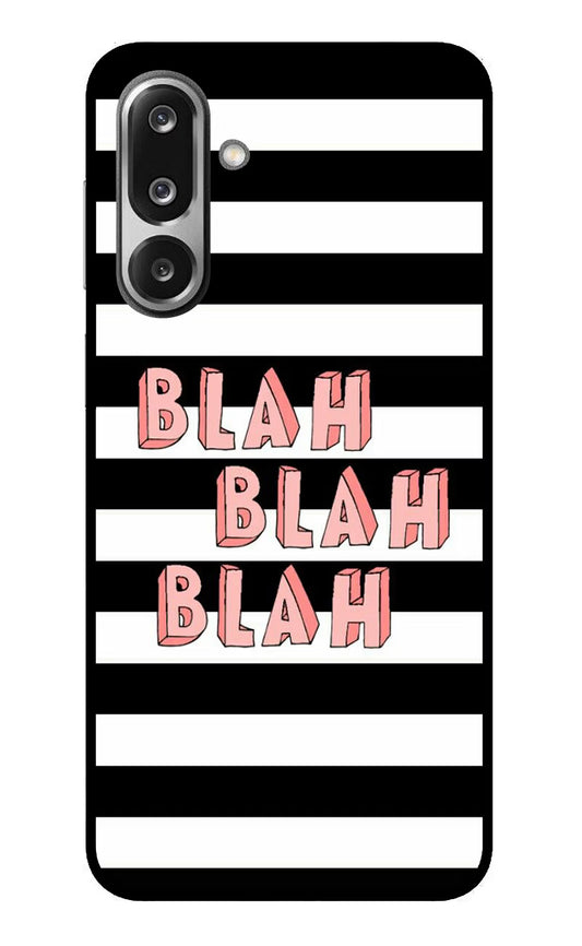 Blah Blah Blah Samsung F36 5G Glass Case