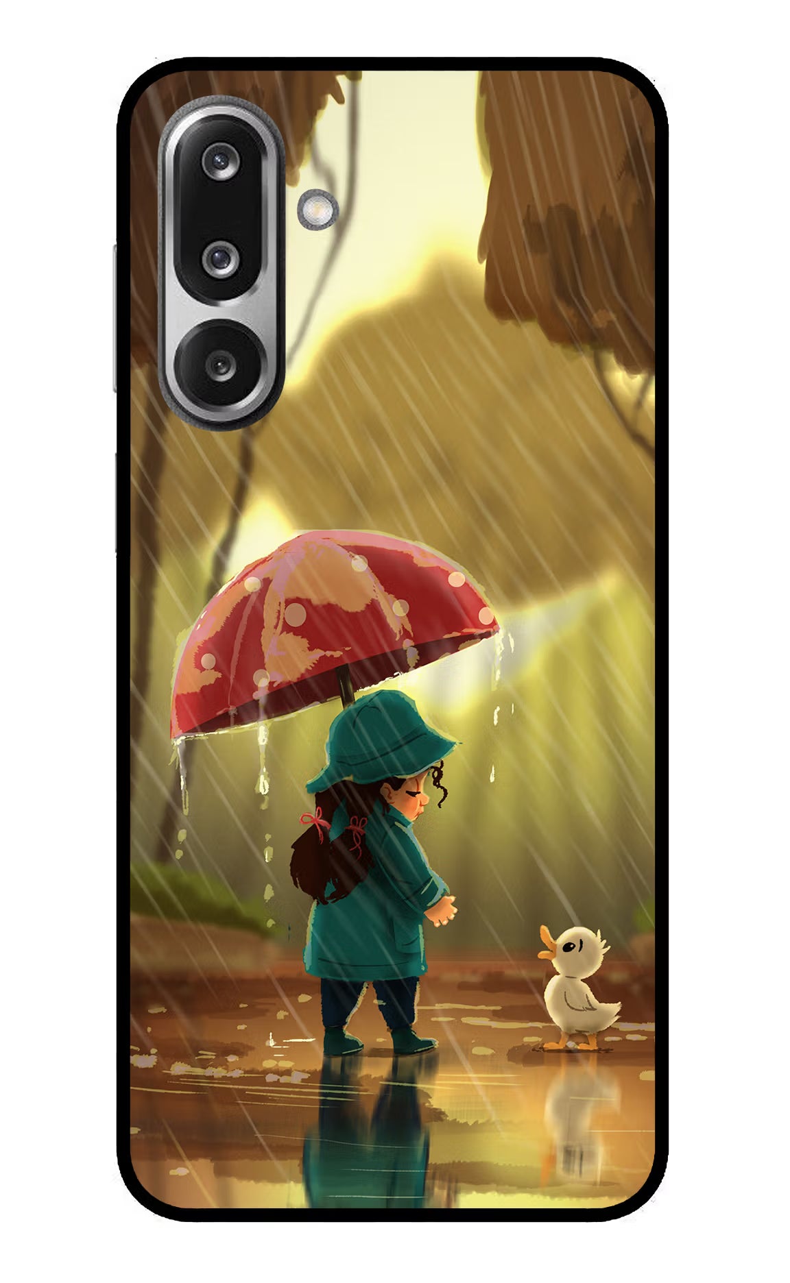 Rainy Day Samsung F36 5G Glass Case