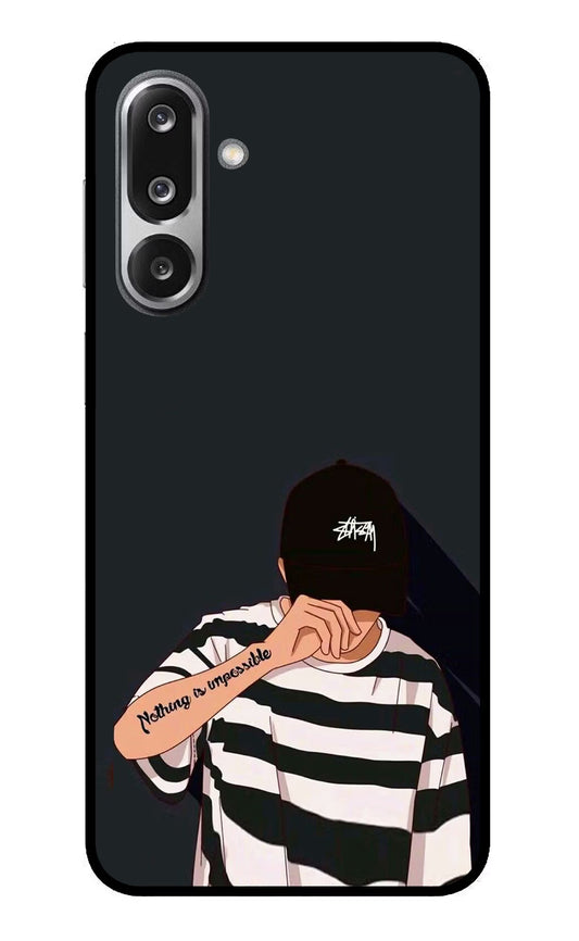 Aesthetic Boy Samsung F36 5G Glass Case