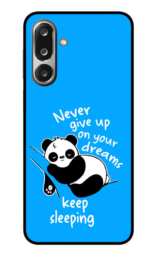 Keep Sleeping Samsung F36 5G Glass Case